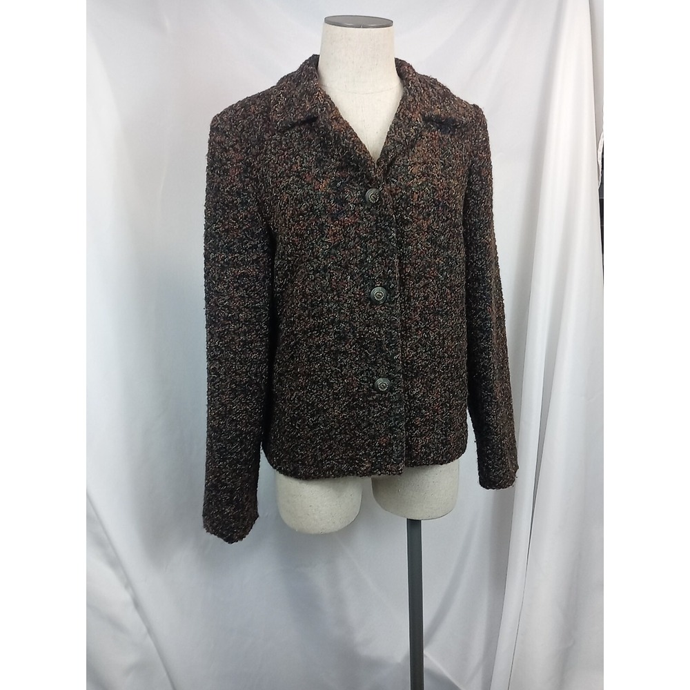 Vintage Requirements Jacket Women's Size 10 Blazer‎ Style Lined Button Down Coat